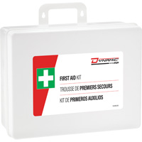 Trousse de premiers soins Dynamic, R&eacute;pond ou surpasse la norme CSA Z1220-24 type 2 environnements &agrave; faible risque, Moyen (26-50 travailleurs) Groupe Generik