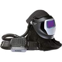 Ensemble de mise &agrave; niveau du syst&egrave;me de respirateur &agrave; &eacute;puration d'air propuls&eacute; Adflo avec casque Versaflo de la s&eacute;rie M et &eacute;cran de soudage Speedglas, Masque de soudage, Pile Lithium-ion Groupe Generik