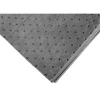 Bonded Sorbent Pads, Universal, 15" x 19", 8 gal. Absorbancy Groupe Generik