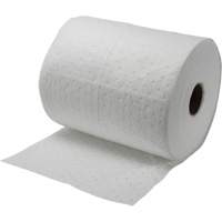 Bonded Sorbent Rolls, Heavyweight, 150' L x 15" W, 12 gal. Absorbancy Groupe Generik