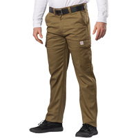 Big Flex Cargo Pants, Poly-Cotton/Spandex, Military Olive Green, Size 46, 30 Inseam Groupe Generik