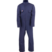 Westex UltraSoft&reg; Welder's Coverall - Regular, Size Small, Navy Blue Groupe Generik