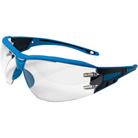 Lunettes de s&eacute;curit&eacute; sans monture Captain d&eacute;tectables par d&eacute;tecteur de m&eacute;taux, Lentille Transparent, Antibu&eacute;e/Anti-&eacute;gratignures, ANSI Z87+/R&eacute;pond ou surpasse la norme CSA Z94.3 Groupe Generik