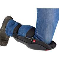 Dynamic Flooring Knee Pad, Hook and Loop Style, Plastic Caps, Foam Pads Groupe Generik
