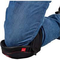 High-Mobility Knee Pad, Hook and Loop Style, Plastic Caps, Foam Pads Groupe Generik