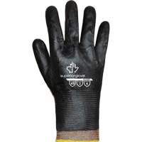 Gants Dexterity Pro, Taille 7, Calibre 21, Rev&ecirc;tement Mousse de nitrile, Enveloppe en TenActiv, ASTM ANSI niveau A9 Groupe Generik