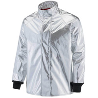Heat Reflective Coat, 2X-Large, Aluminized PBI Kevlar&reg; Groupe Generik