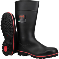 Bottes de s&eacute;curit&eacute; Boss Footwear avec r&eacute;sistance int&eacute;grale aux d&eacute;charges &eacute;lectriques, M&eacute;lange de polym&egrave;res/PVC, Embout Acier, Pointure 4 Groupe Generik