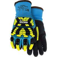 Gants d'hiver antichocs 9393TPR Stealth Black Ops, Petit, Paume en Mousse de latex, Poignet Poignet en tricot Groupe Generik