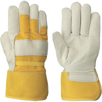 Women's Insulated Cow Grain Gloves, One Size, Grain Cowhide Palm, Fleece Inner Lining Groupe Generik