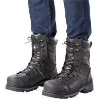 Bottes de s&eacute;curit&eacute; Ice Monster pour hommes, Cuir, Semelle R&eacute;sistant aux perforations, Pointure 7 Groupe Generik