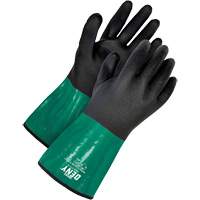 Chemical-Resistant Gloves with Cut-Resistant Lining, Size 6/X-Small, 12" L, PVC Groupe Generik