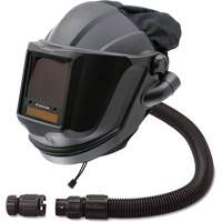 Masque respiratoire &agrave; adduction d'air et masque de soudage &agrave; visi&egrave;re relevable avec lentille ADF et valve de contr&ocirc;le MAXSHIELD, Universel, Pi&egrave;ce faciale Groupe Generik