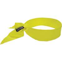 Bandeau de refroidissement Chill-Its 6702 avec polym&egrave;res int&eacute;gr&eacute;s et fermeture &agrave; nouer, Jaune lime haute visibilit&eacute; Groupe Generik