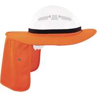 Visi&egrave;re universelle avec protection de la nuque pour casque de s&eacute;curit&eacute; Chill-Its 6661, Orange haute visibilit&eacute; Groupe Generik