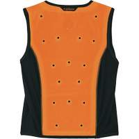 Veste de refroidissement &eacute;vaporatif Chill-Its 6685 avec fermeture &agrave; glissi&egrave;re, Moyen, Orange Groupe Generik