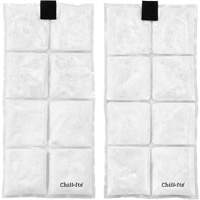 Veste de refroidissement &agrave; changement de phase l&eacute;g&egrave;re avec sachets de recharge Chill-Its 6260, Petit/Moyen, Orange Groupe Generik