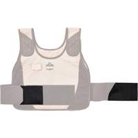 Chill-Its 6240 Phase Change Cooling Vest Elastic Extenders Groupe Generik