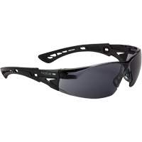 Rush+ BSSI Safety Glasses, Smoke/Grey Lens, Anti-Fog/Anti-Scratch, ANSI Z87+ Groupe Generik