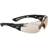 Rush+ Small BSSI Safety Glasses, Copper/Brown Lens, Anti-Fog/Anti-Scratch, ANSI Z87+ Groupe Generik