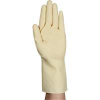 AlphaTec&reg; 87-137 Lightweight Natural Gloves, Size 7, 11.8" L, Rubber Latex, 16-mil Groupe Generik