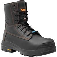 Metpro Flex Work Boots with Metguard, Leather, Size 4, Impermeable Groupe Generik