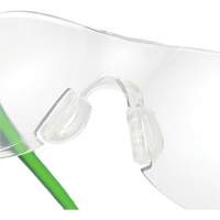 Lunettes de s&eacute;curit&eacute; gris/vert Adapt Lite, Lentille Transparent, Antibu&eacute;e/Anti-&eacute;gratignures, ANSI Z87+/R&eacute;pond ou surpasse la norme CSA Z94.3 Groupe Generik