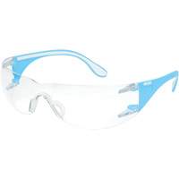 Lunettes de s&eacute;curit&eacute; bleu/blanc Adapt Lite, Lentille Transparent, Antibu&eacute;e/Anti-&eacute;gratignures, ANSI Z87+/R&eacute;pond ou surpasse la norme CSA Z94.3 Groupe Generik