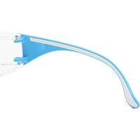 Lunettes de s&eacute;curit&eacute; bleu/blanc Adapt Lite, Lentille Transparent, Antibu&eacute;e/Anti-&eacute;gratignures, ANSI Z87+/R&eacute;pond ou surpasse la norme CSA Z94.3 Groupe Generik