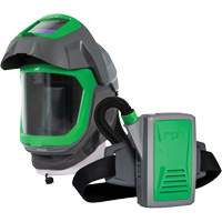 Masque de respirateur Z-Link avec joint de visage, visi&egrave;re & montage &agrave; ceinture, Respirateur &agrave; masque/Masque de soudage, Pile Lithium-ion Groupe Generik