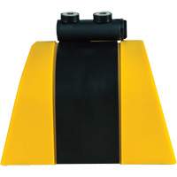 Syst&egrave;me de barri&egrave;re de s&eacute;curit&eacute; HAZLOK, Plastique, Fixation magn&eacute;tique, 30', Ruban Noir et jaune Groupe Generik
