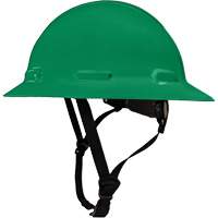 Casque de s&eacute;curit&eacute; &agrave; bordure compl&egrave;te LIDGUARD avec mentonni&egrave;re, R&eacute;pond aux normes CSA type 1, Suspension Rochet, Ventil&eacute; Groupe Generik