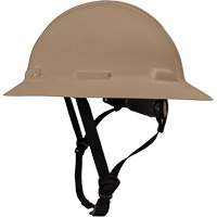 Casque de s&eacute;curit&eacute; &agrave; bordure compl&egrave;te LIDGUARD avec mentonni&egrave;re, R&eacute;pond aux normes CSA type 1, Suspension Rochet, Ventil&eacute; Groupe Generik