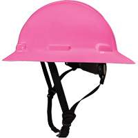 Casque de s&eacute;curit&eacute; &agrave; bordure compl&egrave;te LIDGUARD avec mentonni&egrave;re, R&eacute;pond aux normes CSA type 1, Suspension Rochet, Ventil&eacute; Groupe Generik
