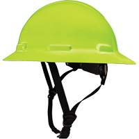 Casque de s&eacute;curit&eacute; &agrave; bordure compl&egrave;te LIDGUARD avec mentonni&egrave;re, R&eacute;pond aux normes CSA type 1, Suspension Rochet, Ventil&eacute; Groupe Generik