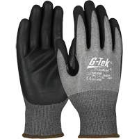 G-Tek&reg; Cut-Resistant Gloves with Touchscreen Capability, Size Small, 18 Gauge, Foam Nitrile Coated, PolyKor&reg; Shell, ASTM ANSI Level A4/EN 388 Level D Groupe Generik