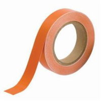 Pipe Marker Tape, 90', Orange Groupe Generik
