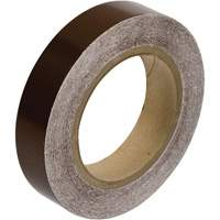 Pipe Marker Tape, 90', Brown Groupe Generik