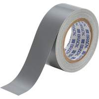 Pipe Marker Tape, 90', Grey Groupe Generik