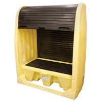 Couvercle dur pour baril et Spillpallet a/drain, 60" lo x 37" la x 72" h, Capacit&eacute; de charge 2000 lb Groupe Generik