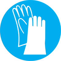 &eacute;tiquettes avec pictogramme Right to Know - Bottes, Vinyle, Feuille, 5/8" lo x 3/4" la Groupe Generik