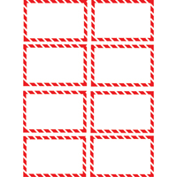 &eacute;tiquettes SIMDUT 800/pqt, Papier, Rouleau, 2-3/4" lo x 4-1/4" la Groupe Generik
