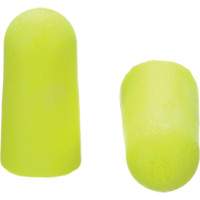Bouchons d'oreilles n&eacute;on jaune E-A-Rsoft, Vrac - Sac en poly Groupe Generik
