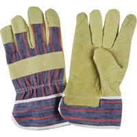 Abrasion-Resistant Comfort Fitters Glove, Large, Grain Pigskin Palm, Cotton Inner Lining Groupe Generik