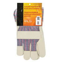 Abrasion-Resistant Comfort Fitters Glove, Large, Grain Pigskin Palm, Cotton Inner Lining Groupe Generik