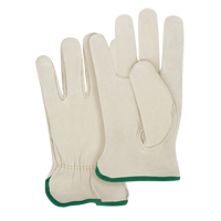 Close-Fit Driver's Gloves, X-Large, Grain Cowhide Palm Groupe Generik