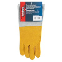 Gants de soudage TIG &agrave; ajustement sup&eacute;rieur, Cuir de daim refendu, Taille Grand Groupe Generik