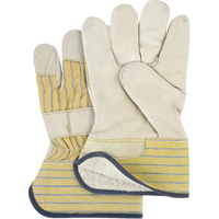 Gant pour ajusteur doubl&eacute;s pour l'hiver r&eacute;sistant &agrave; l'abrasion, Dames, Paume en Cuir fleur de vache, Doublure en Molleton de coton Groupe Generik