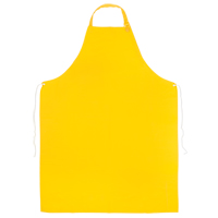 Tablier en PVC, PVC, Jaune, 35" la x 45" lo Groupe Generik