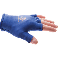 Doublures antichocs pour gants sans doigts, main droite, 6/T-petit, Paume en Synth&eacute;tique, Poignet &agrave; enfiler Groupe Generik